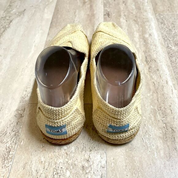 TOMS Woven Jute Classics Flats 206 - Picture 5 of 9